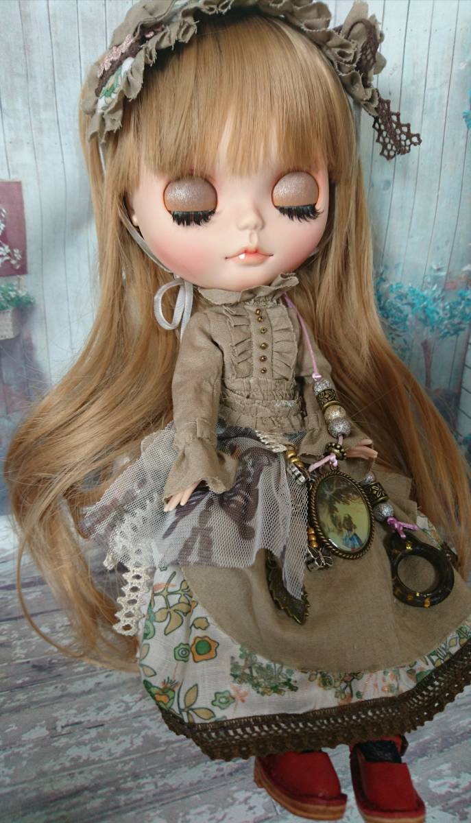 ★希望★*定制Blythe * Pureneemo S身體定制Blythe服裝 原文:★はぐ★ ＊custom Blythe＊ ピュアニーモSボディ カスタムブライス アウトフィット