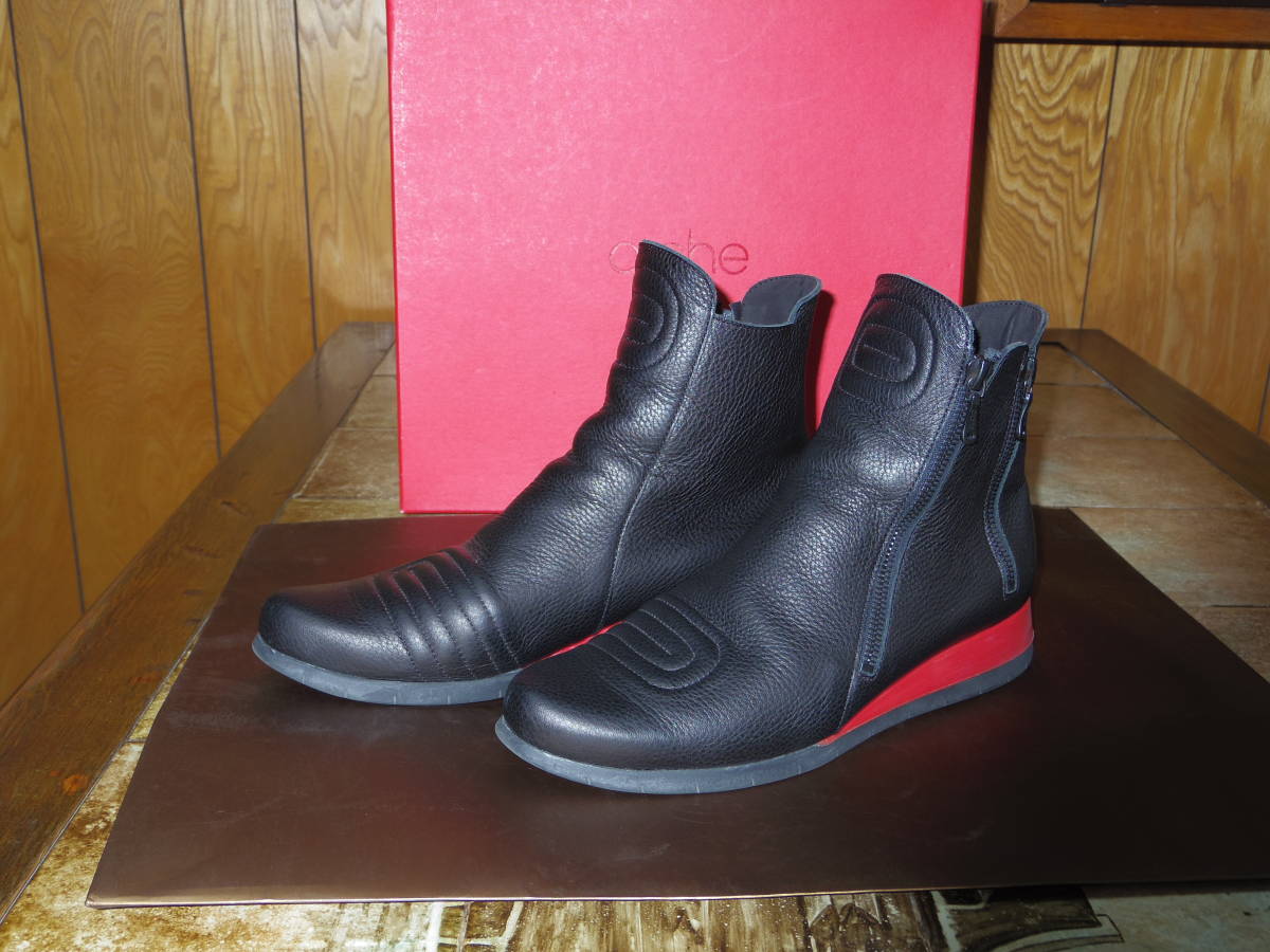 ★Arsh·短靴·黑色·精美商品·38 原文:★アルシュ・ショートブーツ・黒・美品・38