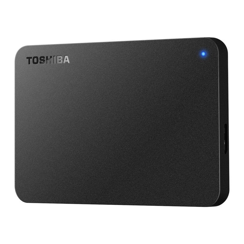 ●送料無料●美品● 東芝　２ＴＢ　ポータブル 外付け ハードディスク 【テレビ録画/PC対応　USB3.2(Gen1)/3.1/3.0対応】Canvio コンパクト_画像3