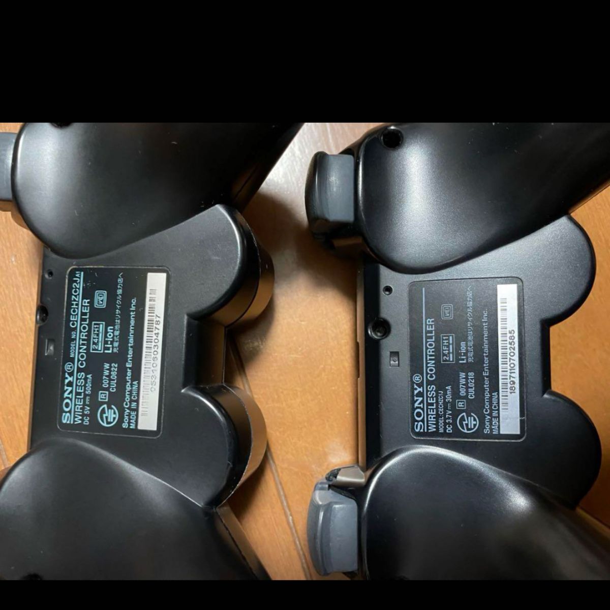 正規品PS3コントローラー　2台ジャンク