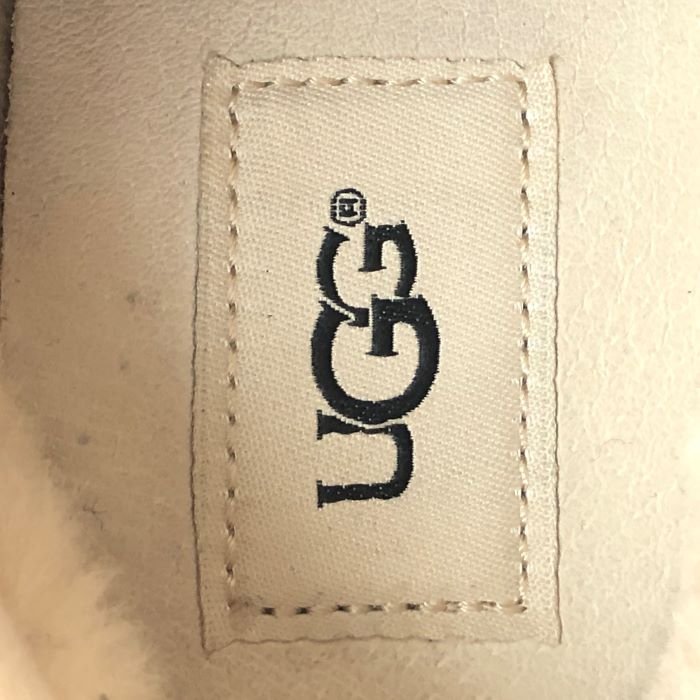 アグ UGG スエードスニーカー ローカット US7 24cm 1005484 ブラック_画像7