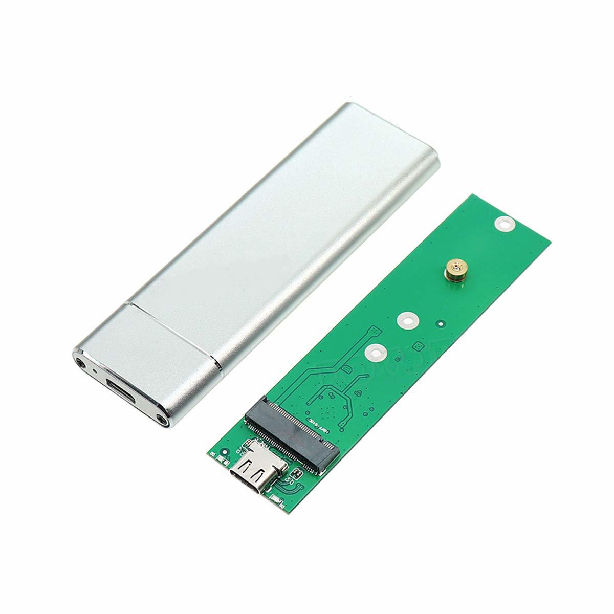 USB-C M.2 SSDケース（NGFF/B Key） M.2 NGFF SSD ケース USB-C to NGFF 変換 アダプタ B key/B+M keyのみ対応 USB3.1 Gen2 6Gbps_画像9