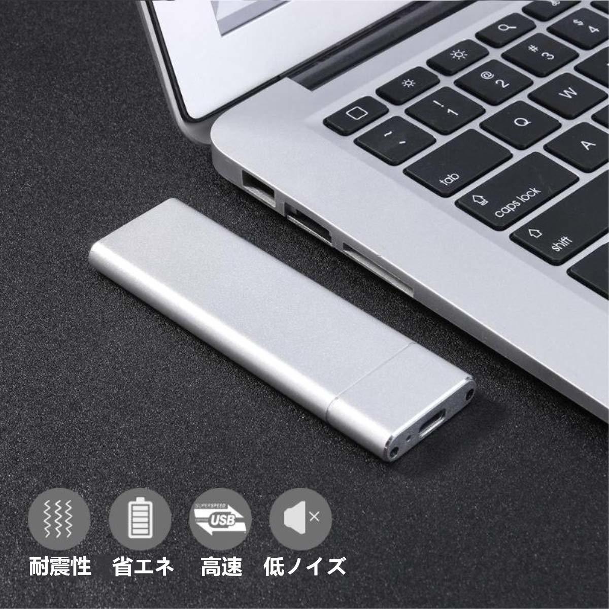 USB-C M.2 SSDケース（NGFF/B Key） M.2 NGFF SSD ケース USB-C to NGFF 変換 アダプタ B key/B+M keyのみ対応 USB3.1 Gen2 6Gbps_画像8