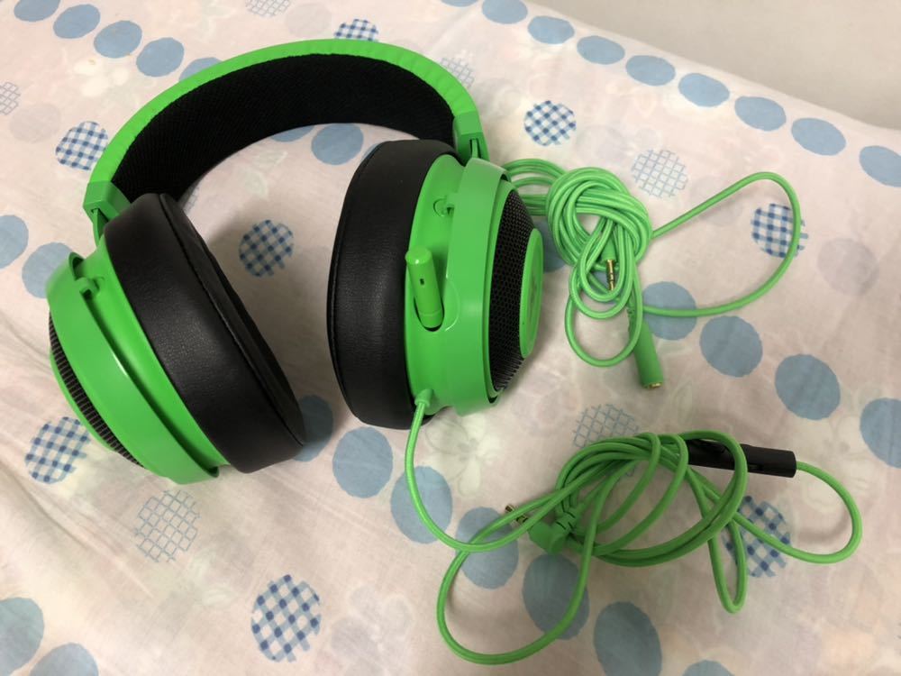 [上一頁] Razer Kraken Pro V2綠色橢圓立體聲遊戲耳機（無盒裝） 原文:【中古】Razer Kraken Pro V2 Green Oval ステレオゲーミングヘッドセット (箱なし)