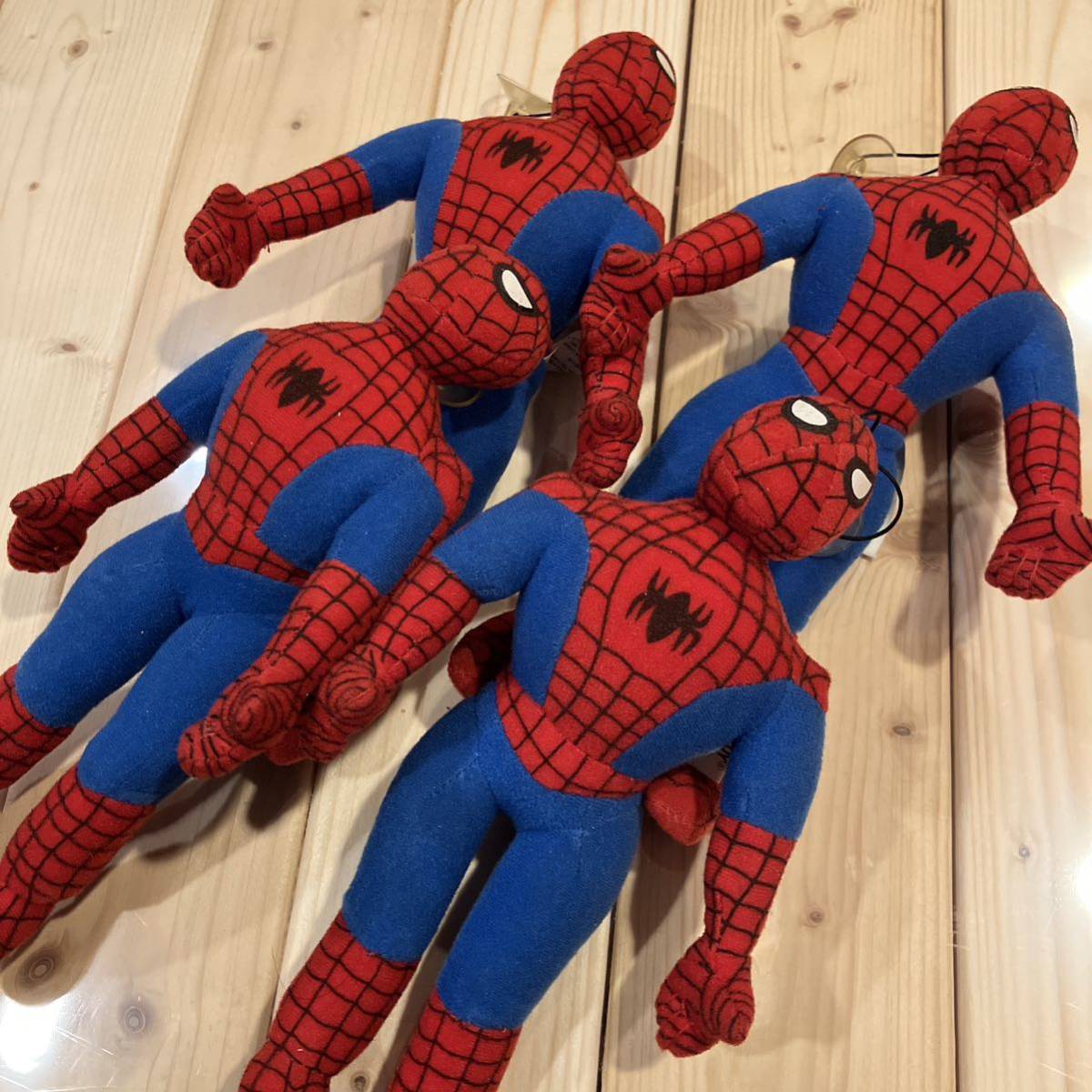  Spider-Man .. lowering interior soft toy 4 body omo tea figure Vintage Vintage import miscellaneous goods American Comics Ame toy 