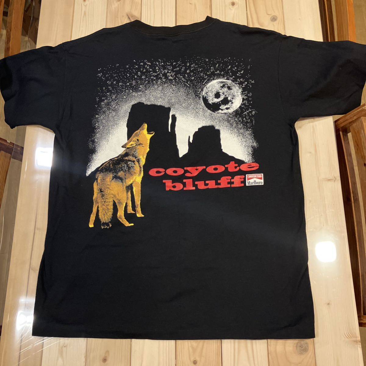 90s Marlboro マルボロ　Tシャツ USA アメリカ製　ヴィンテージ　ビンテージ　当時物　レトロ　雑貨屋　古着屋　世田谷ベース　所ジョージ