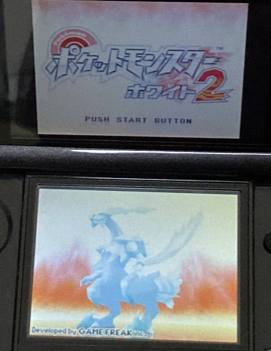 動作品 Nintendo DS ソフト ポケットモンスター ホワイト 2 ソフトのみ レターパックプラスにて発送_画像3