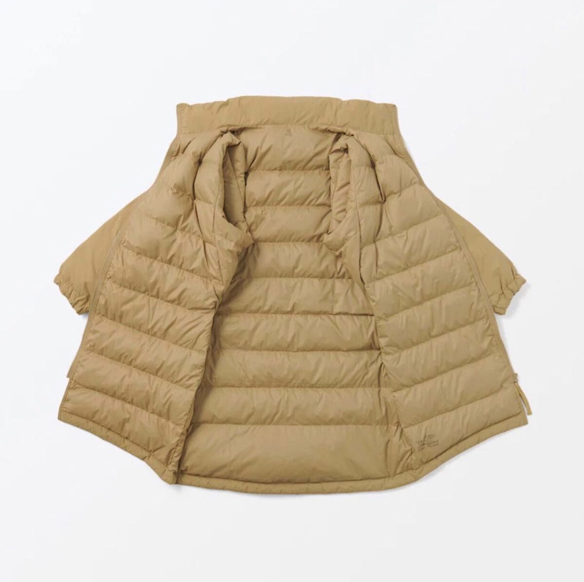 無印良品 MUJI LABO 撥水ダウンコート ベージュ Lサイズ 新品未
