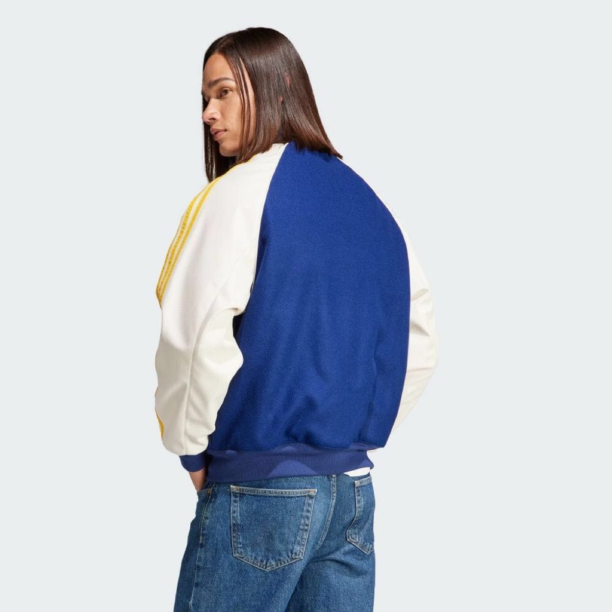 ⑥ adidas アディダス SST ボンバージャケット ダークブルー SST ⑥ adidas アディダス SST ボンバージャケット ダークブルー SST