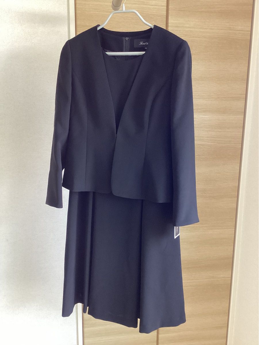 新品　TOKYO SOIR 礼服　ブラックフォーマル ワンピース ジャケット 卒業式　卒園式　冠婚葬祭 ソワール 東京 フォーマル