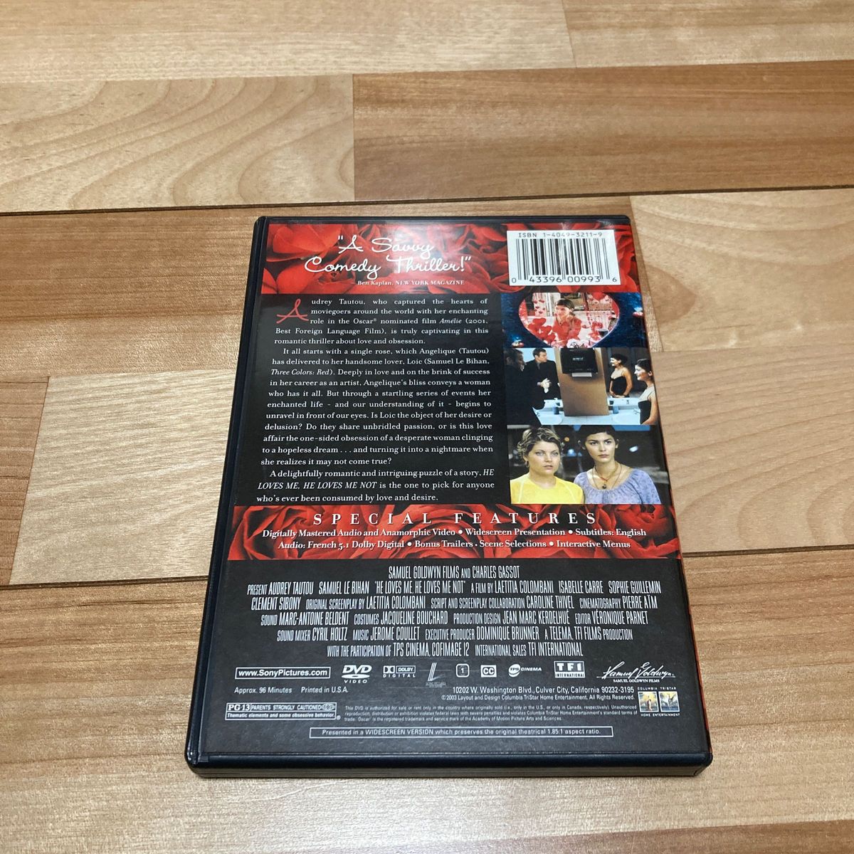 オドレー・トトゥ　『Ｈｅ Ｌｏｖｅｓ Ｍｅ』　DVD
