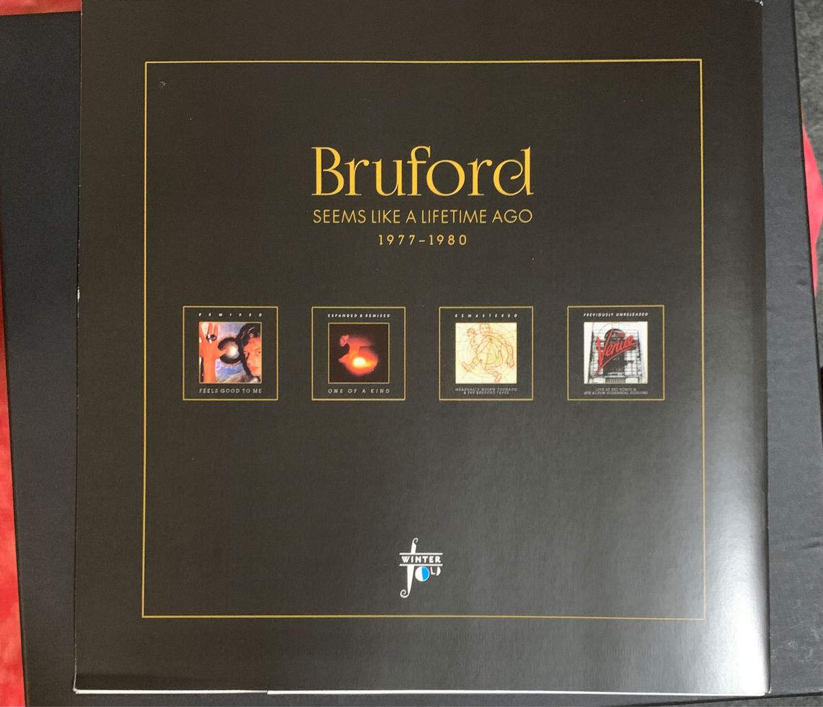 BRUFORD  DVD２枚､CD６枚の世界2000セット限定BOX SET 