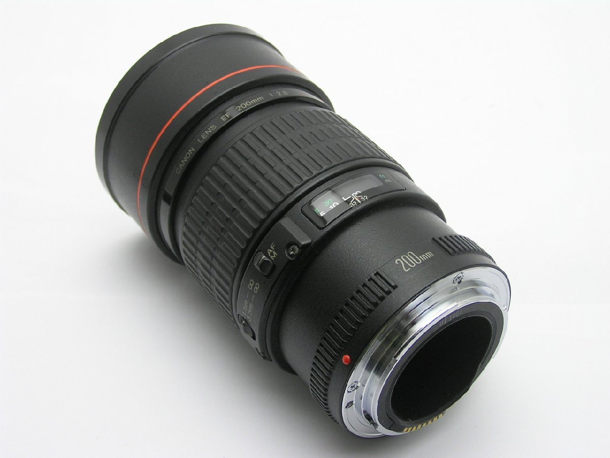 ★ハローカメラ★7392 CANON LENS EF ( 200mm F2.8 L ULTRASONIC ) 【:要清掃】動作品ジャンク キヤノン 現状 1円スタート 即決有り_画像5