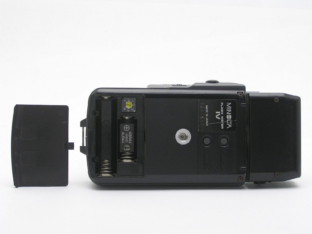 ★ハローカメラ★7373　露出計 MINOLTA FLASH METER IV 通電するが.測光出来ず.作動せず 要修理　ジャンク 1円スタート 即決有り_画像7