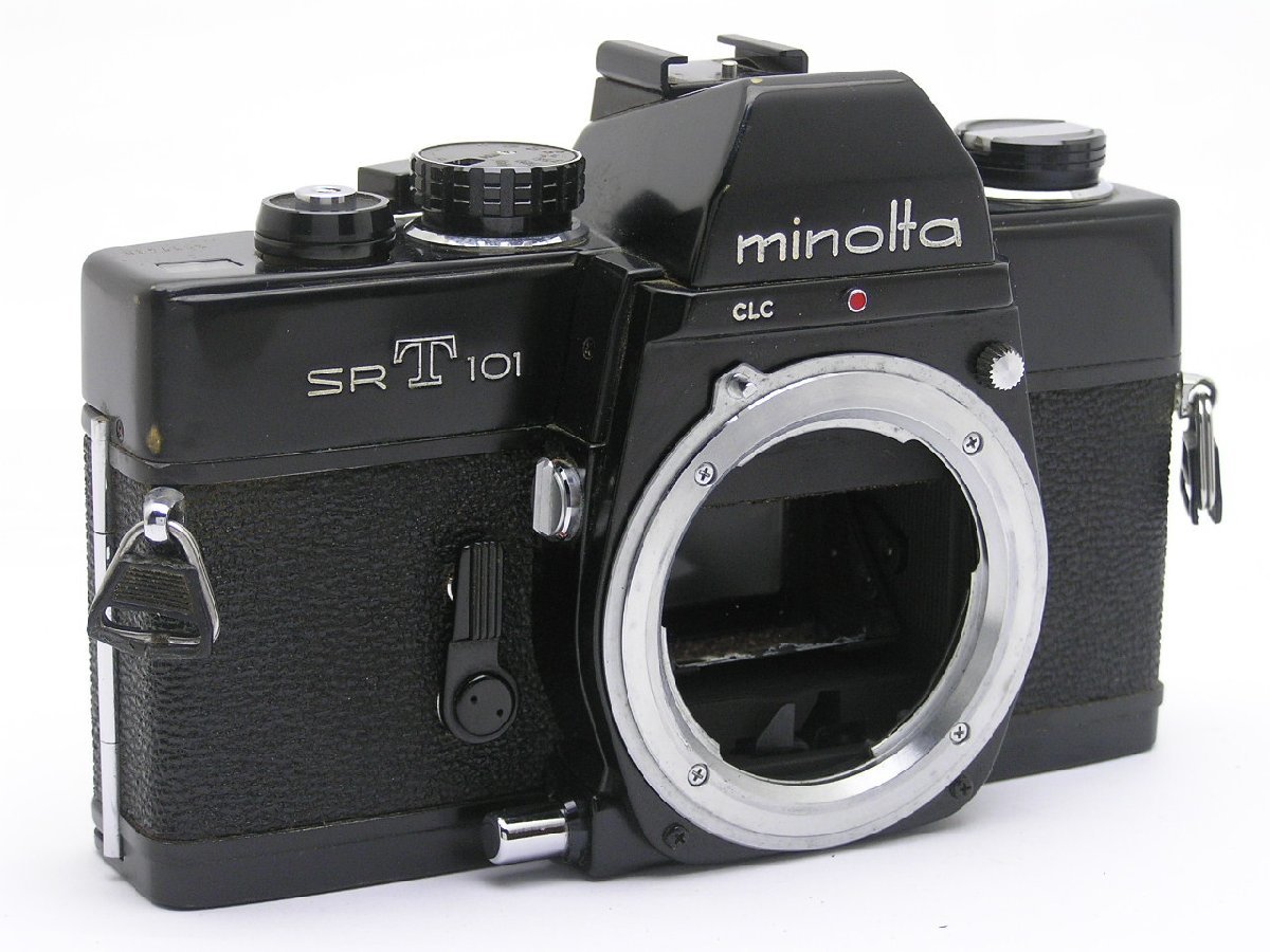 ★ハローカメラ★7475 minolta SRT 101 黒 ブラック 動作品 現状 1円スタート 即決有り_画像1