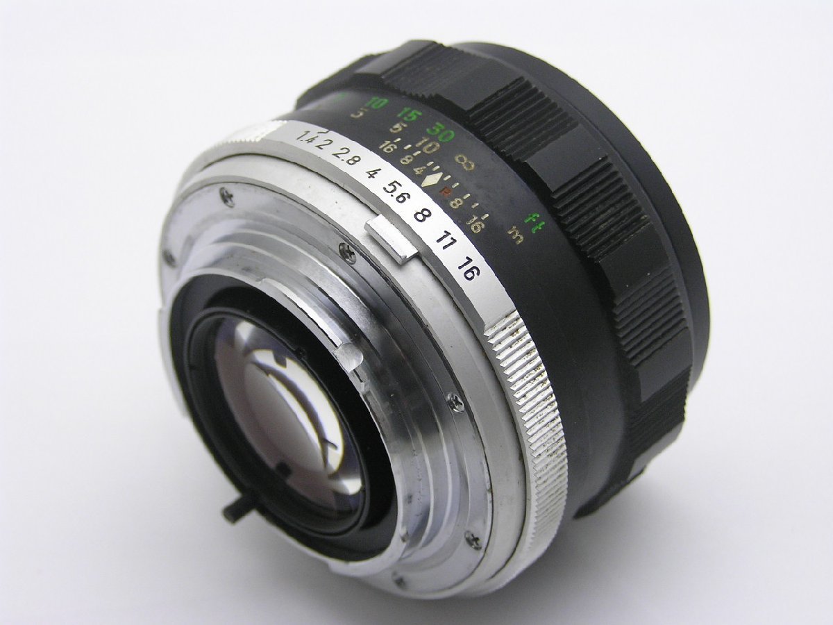 ★ハローカメラ★7476 MINOLTA MC ROKKOR-PF ( 58mm F1.4 ) 【:要清掃】動作品ジャンク 現状 1円スタート 即決有り_画像5