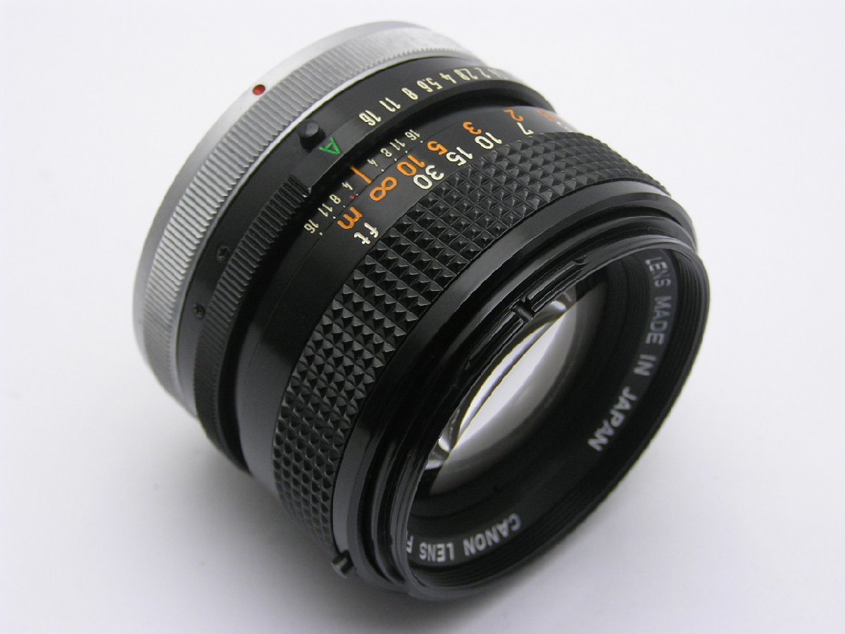 ★ハローカメラ★7564 CANON LENS FD ( 50mm F1.4 S.S.C. ) 【:要清掃】ジャンク　動作品 現状 1円スタート 即決有り_画像2