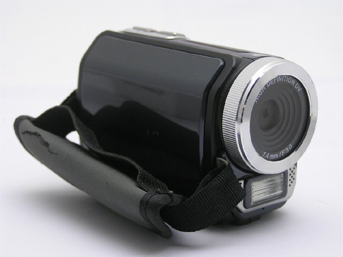 ★ハローカメラ★7635 Kenko DVS 2500 HD View Slim Hi-Vision digital movie camera 単三仕様.動作品、現状 1円スタート 即決有り_画像2