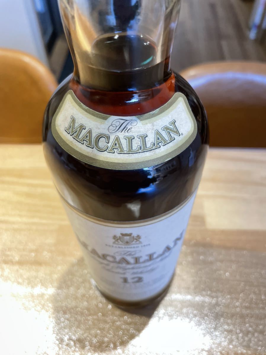 ザ・マッカラン 12年 旧ボトル マチュアード イン シェリーウッド 750ml 43％ スコッチ_画像4