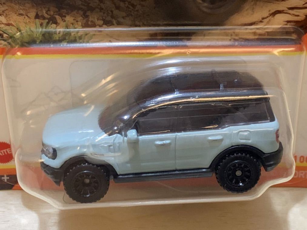 【新品：未開封】MATCHBOX マッチボックス 2022年 フォード ブロンコ スポーツ / FORD BRONCO SPORT [ライトグリーン]_画像6