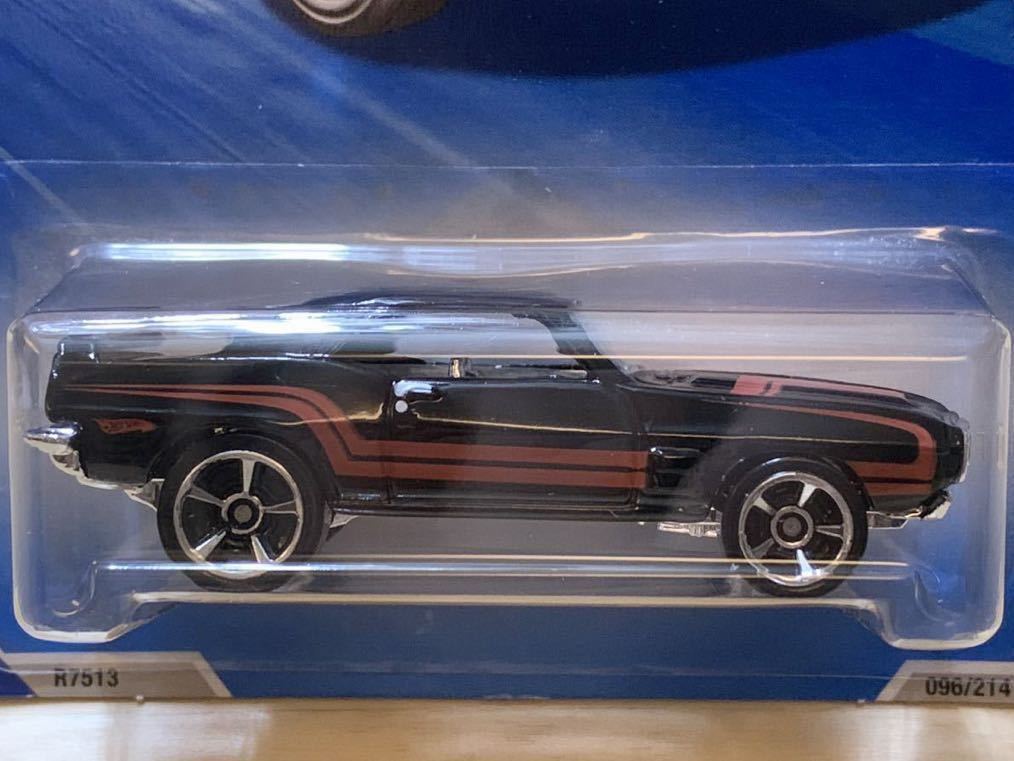 【新品：未開封】HOT WHEELS ホットウィール 1969年 ポンティアック ファイヤーバード T/A [ブラック/レッドストライプ]_画像5