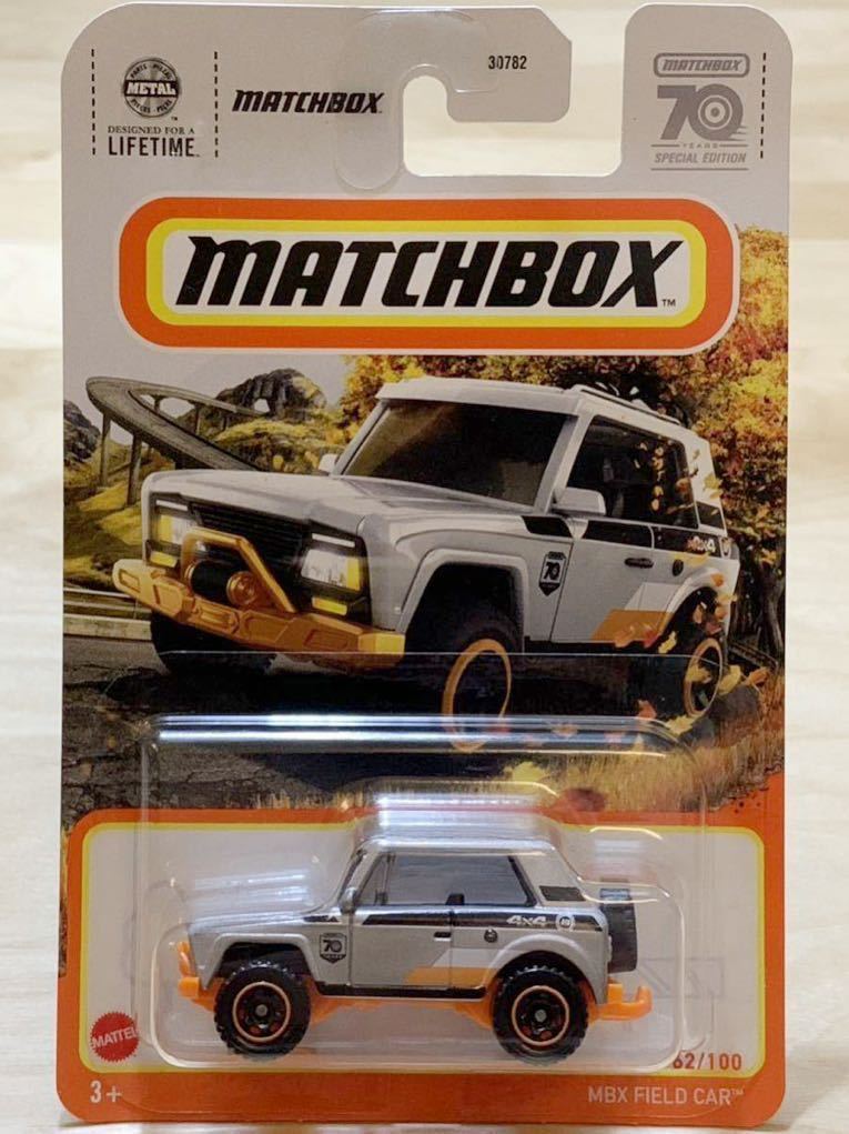 【新品：未開封】MATCHBOX マッチボックスMBX フィールドカー / MBX Field Car [70周年記念モデル]_画像1