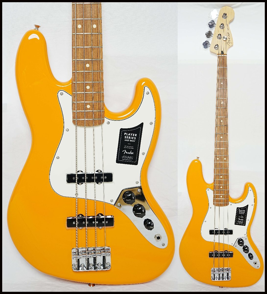 ★Fender Mexico★PLAYER JAZZ BASS Capri Orange 超美品 2022年製 ジャズベース★の画像1