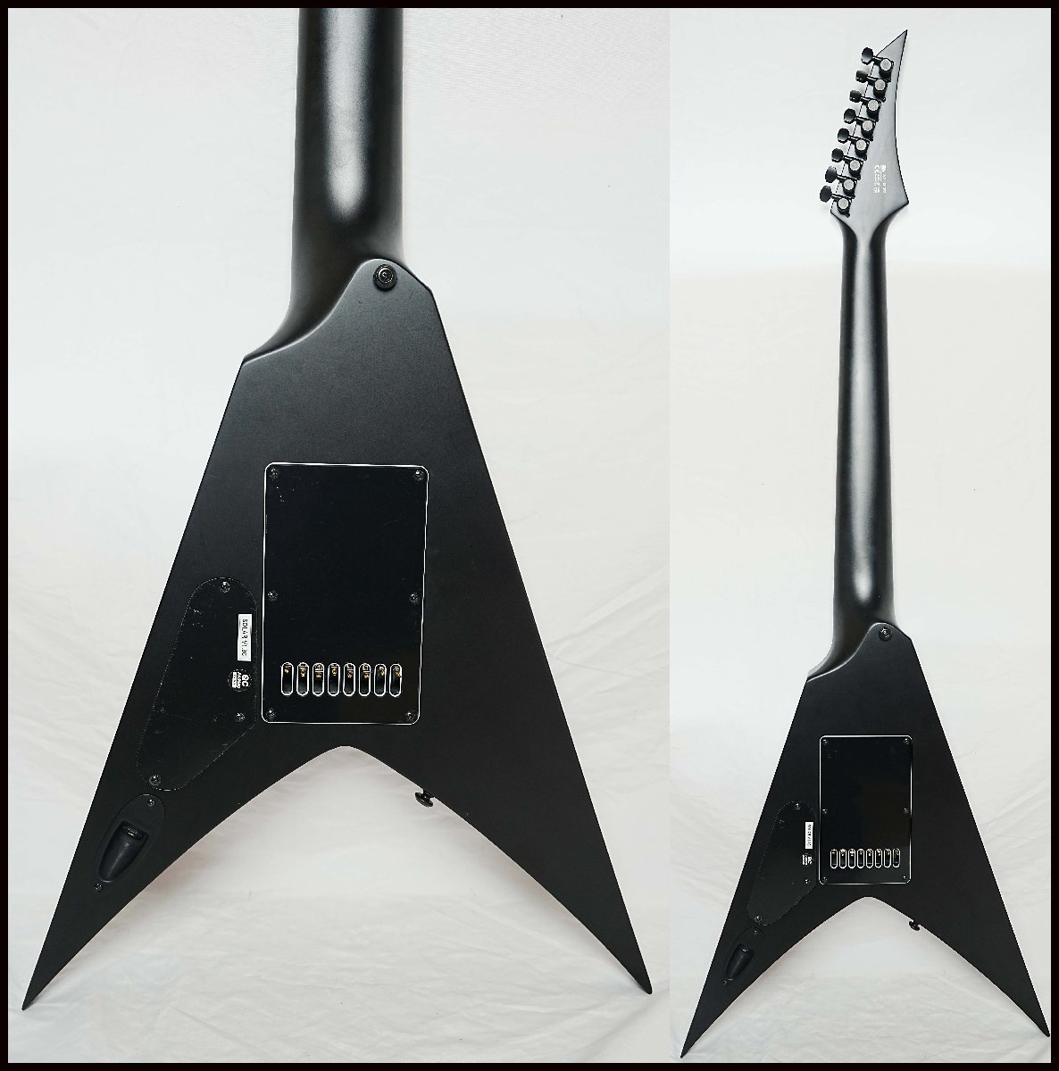 ★SOLAR GUITARS★V1.8C カーボンブラックマット 8弦ギター 美品 2021年製★_画像2