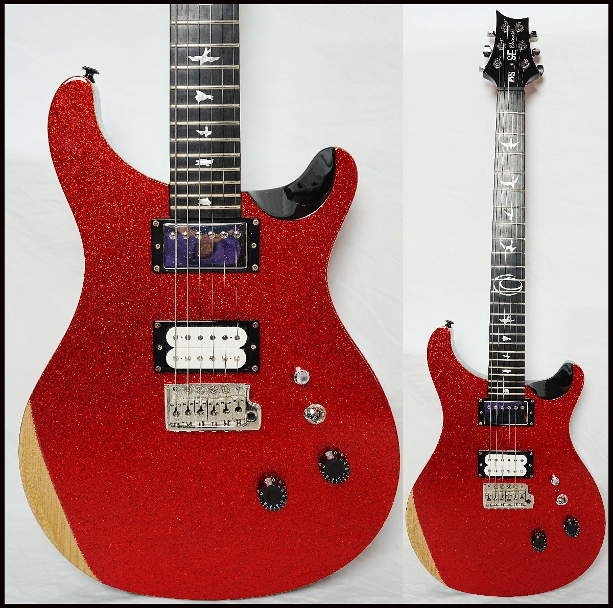 ★PRS★SE Orianthi Signature Model Red Sparkle (改) オリアンティーモデル 状態良好★_画像1