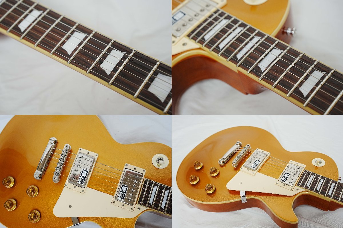 ★EDWARDS/ESP★E-LP-125SD GOLD TOP ゴールドトップ レスポールスタンダード Seymour Duncanピックアップ搭載 2017年製 状態良好★_画像9