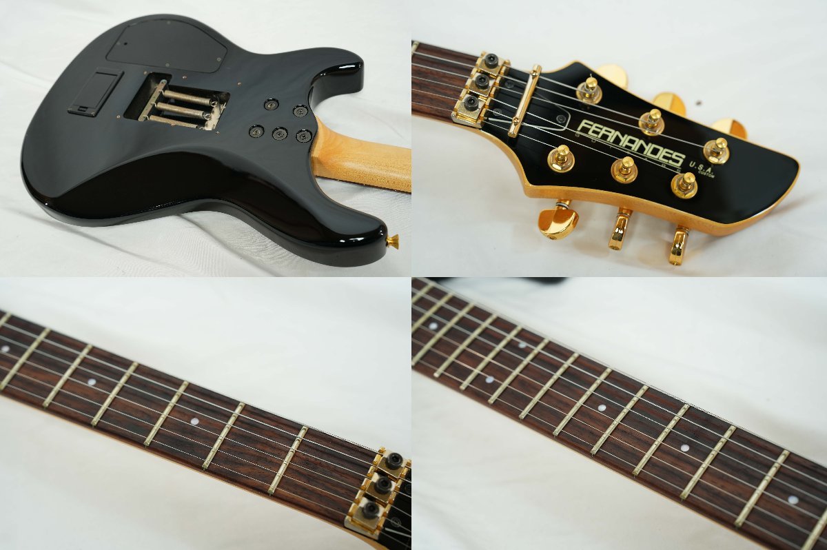 ★FERNANDES★APG-85S BLACK 美品 フルモードサスティナー搭載モデル 90年代 フェルナンデス HC付 日本製★_画像8