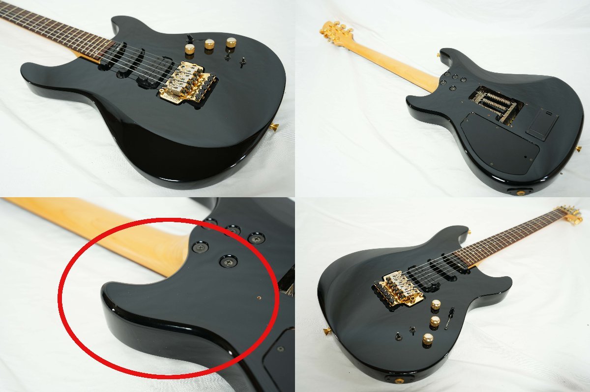 ★FERNANDES★APG-85S BLACK 美品 フルモードサスティナー搭載モデル 90年代 フェルナンデス HC付 日本製★_画像6