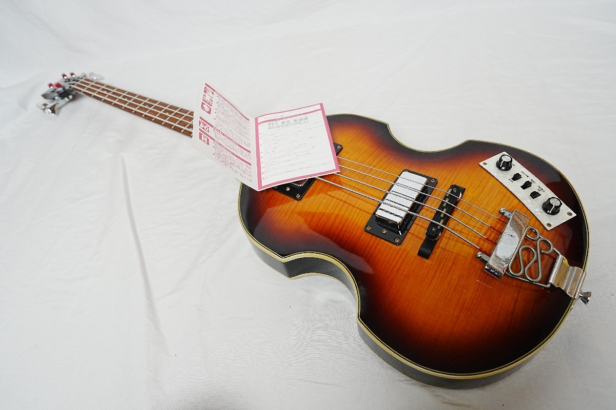 *Tokai*VB48 VS violin base set neck specification 2008 year made Tokai there is defect *