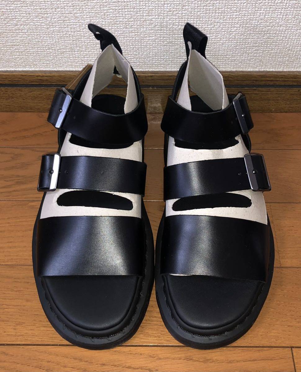 新品 Dr.Martens GRYPHON STRAP SANDAL 15695001 27cm UK8 US9 EU42 ドクターマーチン グリフォン ストラップ レザー サンダル 黒 ブラック_画像2