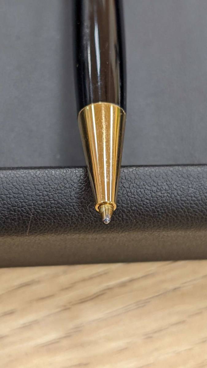 #9825 中古 MONTBLANC モンブラン ボールペン マイスターシュテュック ブラック＆ゴールド_画像4