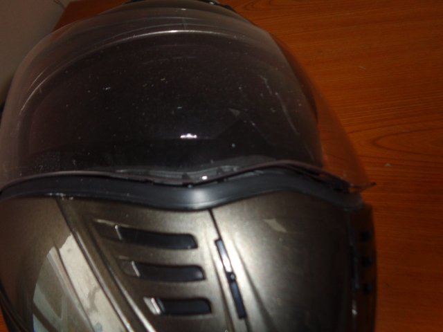 サンバイザーインナーバイザー付き　EST　フルフェイスヘルメット　FX8　サイズ57―58Ｍサイズ　21年製_画像6