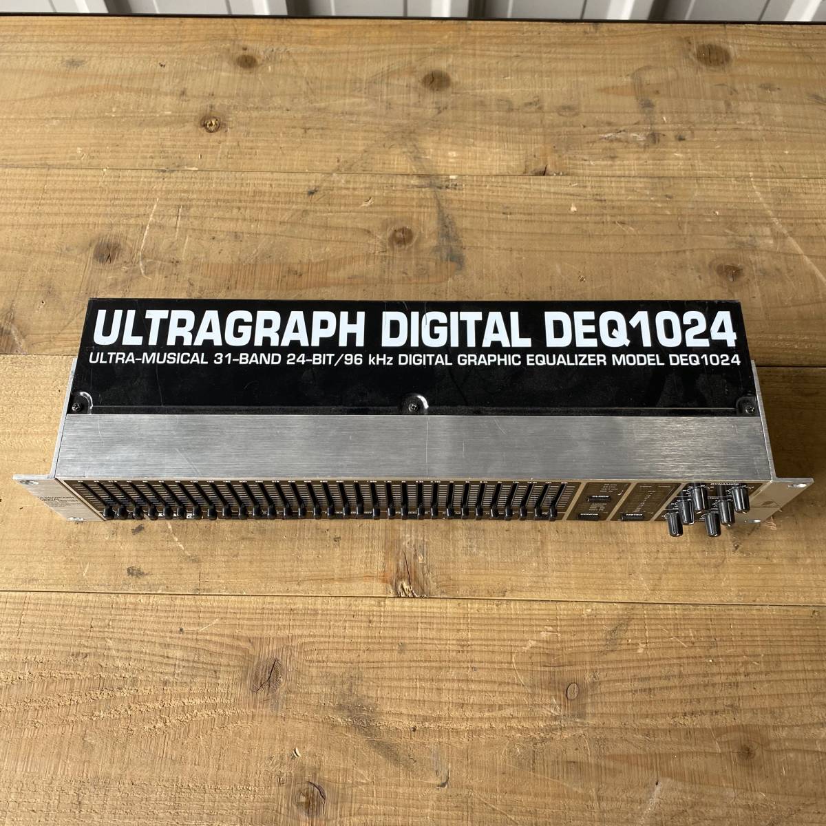 Ra112 BEHRINGER ULTRAGRAPH DIGITAL DEQ1024 ジャンク_画像4