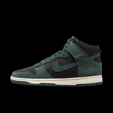 ※おまけ付き　Nike ダンク　プレミアム　Dunk High Retro PRM Black and Deep Green 27cm DQ7679-002　_画像2