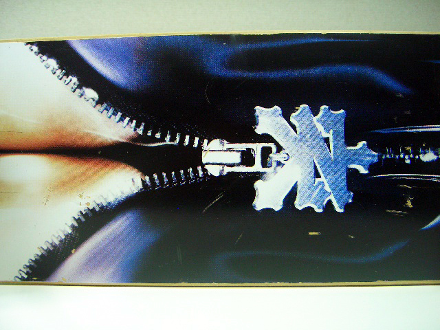 †1990s VINTAGE Zoo York Skateboard Deck Grind King TRUCK Titanium USA ズーヨーク グラインドキング チタニウム SM 女王 美魔女 希少!_画像6