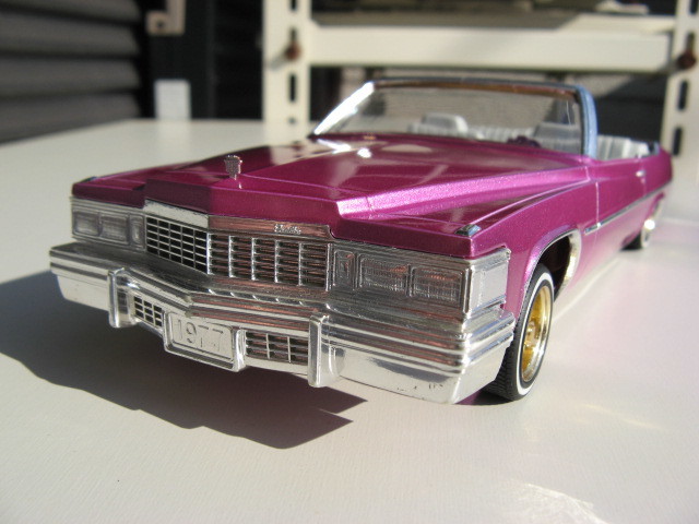 1977 CADILLAC CONVER LOWRIDER 完成品 !! / JO-HAN / MPC / amt / キャデラック・コンバーチブル / ローライダー / ホッピンハイドロ