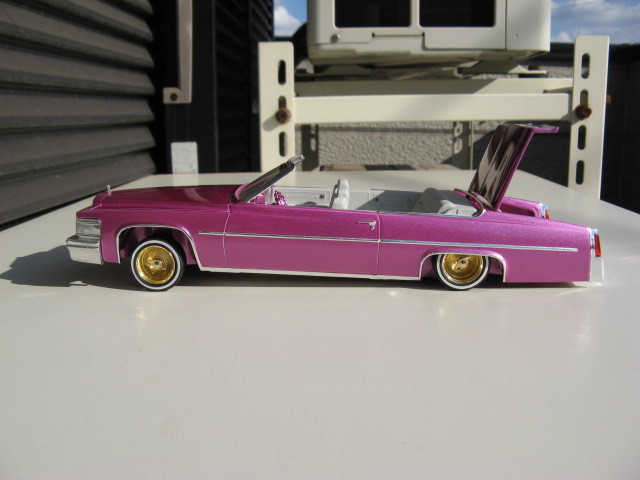1977 CADILLAC CONVER LOWRIDER 完成品 !! / JO-HAN / MPC / amt / キャデラック・コンバーチブル / ローライダー / ホッピンハイドロ 乗用車 1977 CADILLAC CONVER LOWRIDER 完成品 !! / JO-HAN / MPC / amt / キャデラック・コンバーチブル / ローライダー / ホッピンハイドロ 乗用車