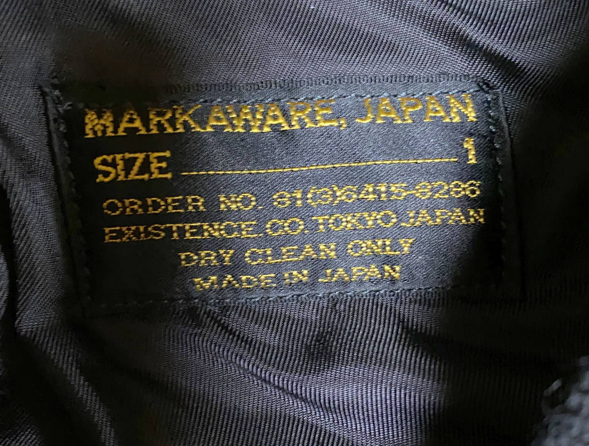 日本製　MARKAWARE MA-1 　マーカウェア_画像3