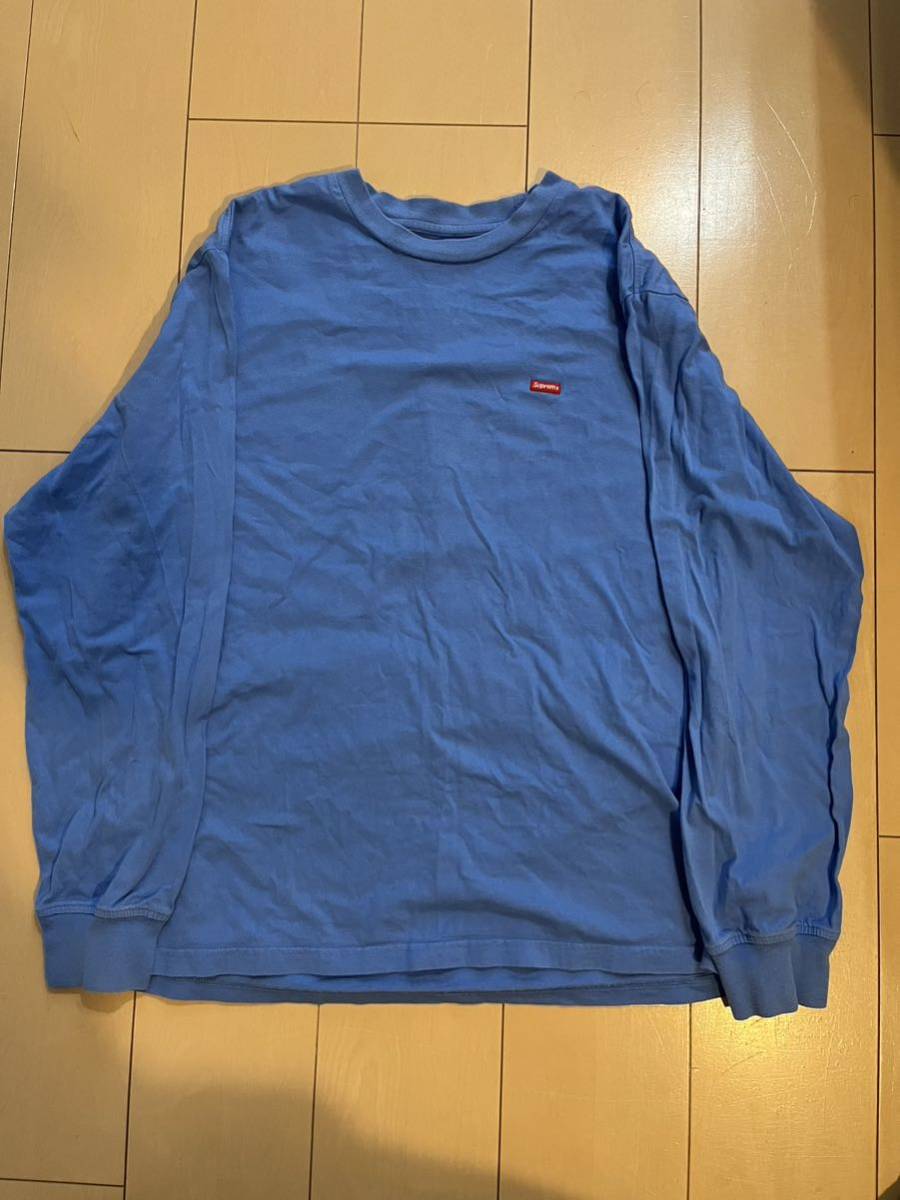 supreme small box logo L/S tee スモール ボックス ロゴ logo tシャツ