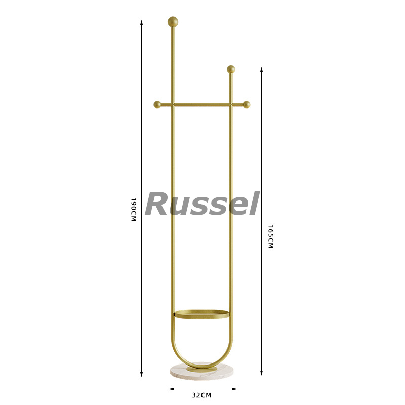  вешалка U знак type компактный модный интерьер высокая температура глазурованное покрытие мрамор style подставка вешалка-плечики одежда вешалка ko- грузовик Gold 
