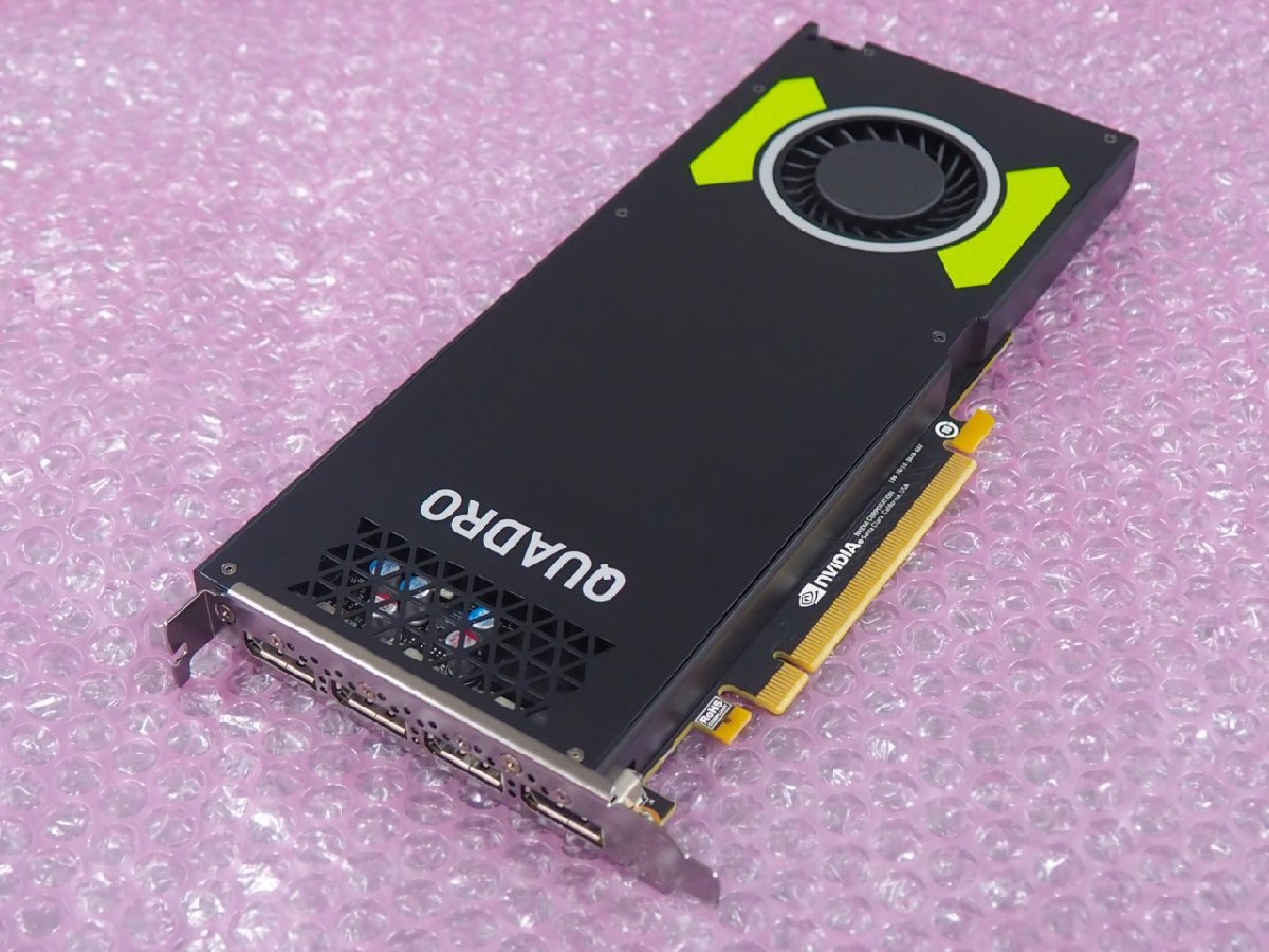 [1] ☆ NVIDIA Quadro　P4000 ☆ GDDR5 8GB ☆ 7680 × 4320 ☆_画像1