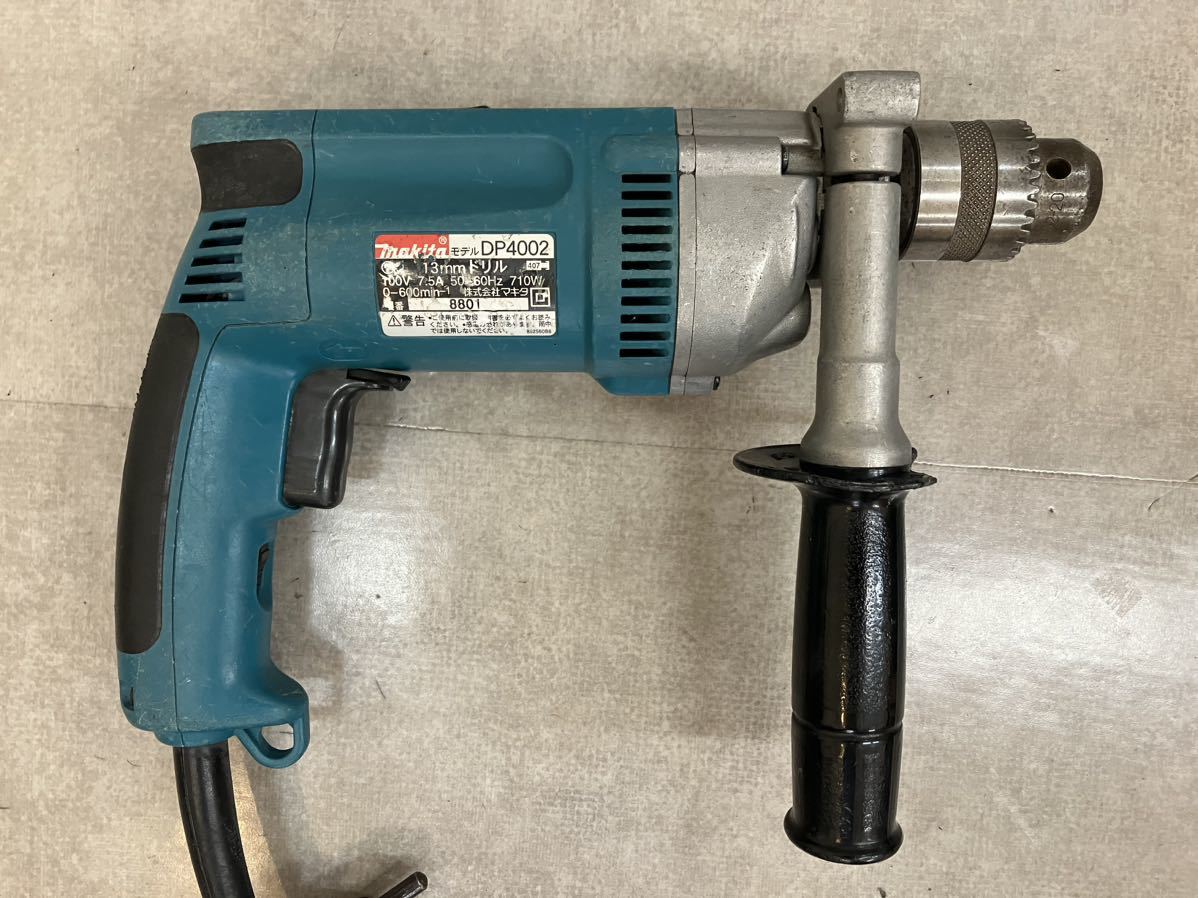 ★Makita マキタ 13mm ドリル DP4002 100V 50/60Hz_画像2