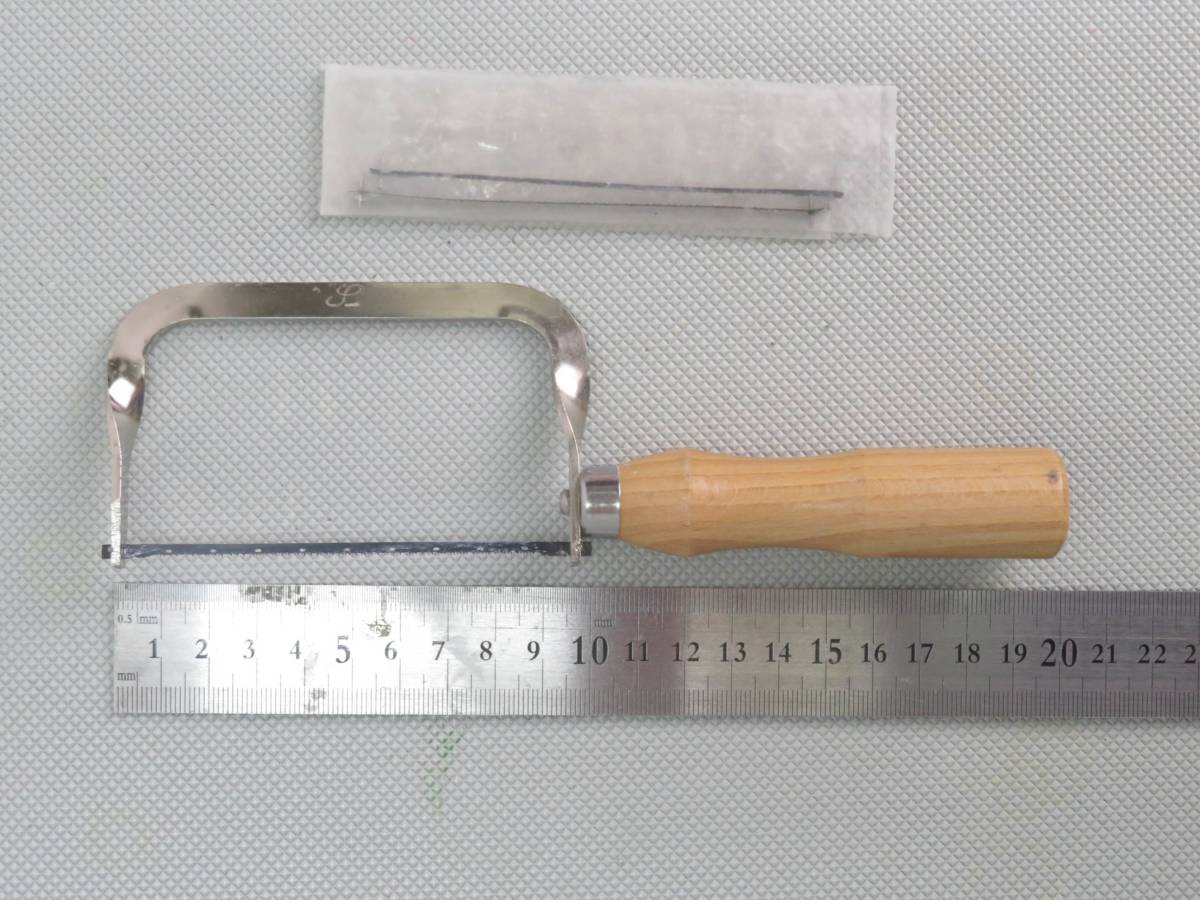 [F708] 歯科技工 片刃 切り出しナイフ 石膏ノコ 鋸_画像6
