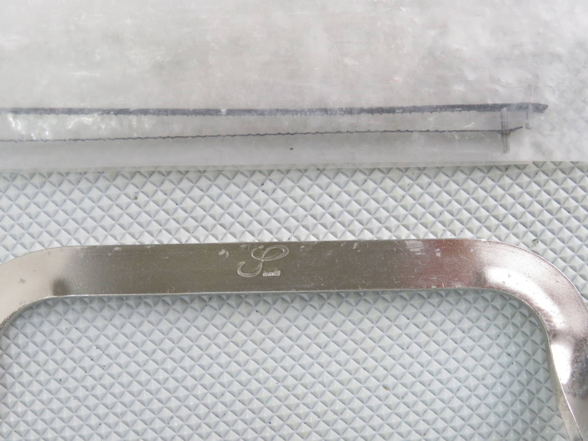 [F708] 歯科技工 片刃 切り出しナイフ 石膏ノコ 鋸_画像8
