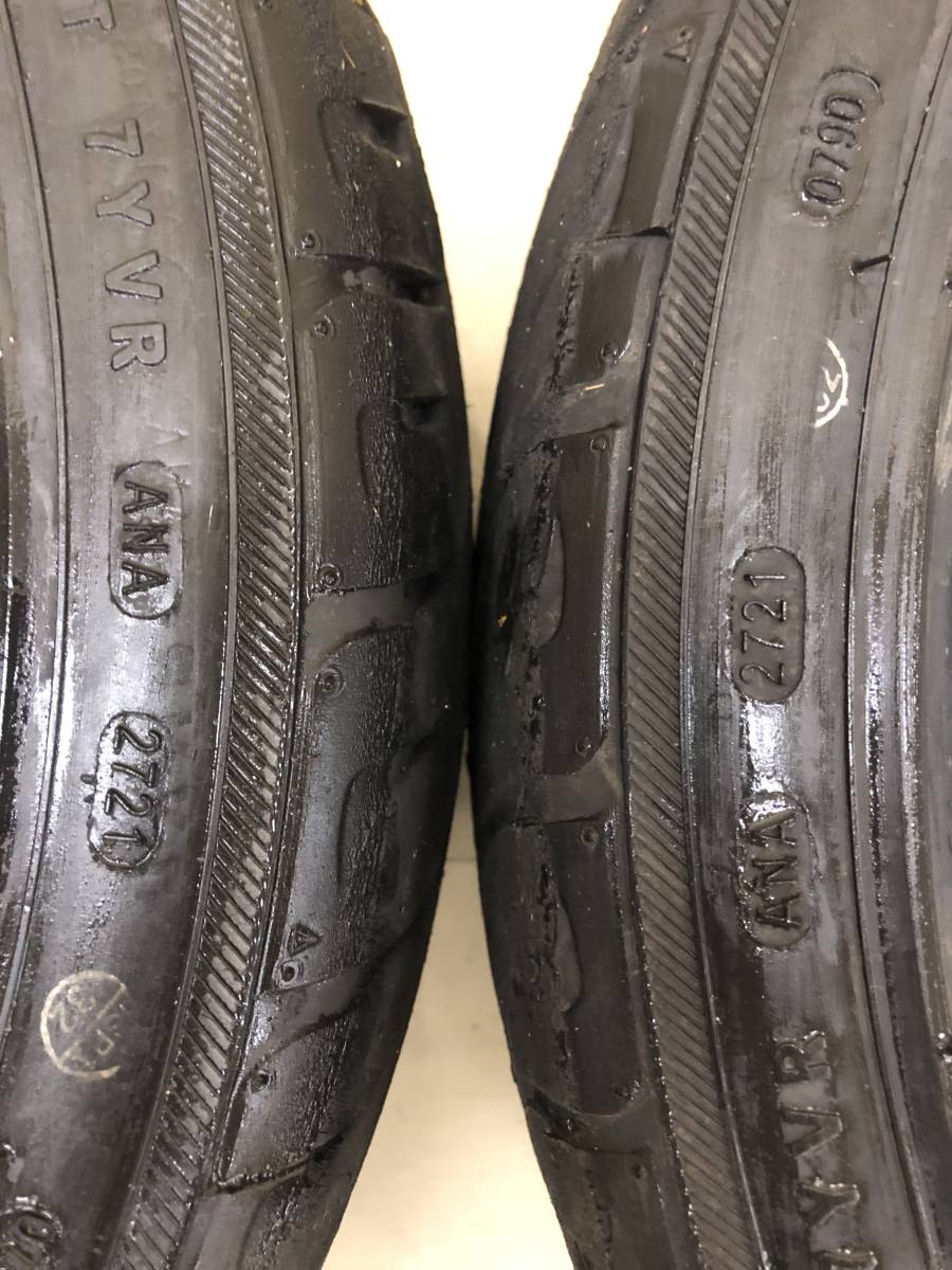 ◆KENDA KAISER ケンダ カイザー KR20 265/35R18 2本 2021年製◆中古品 ドリフト シルビア 180SX S15 S14 S13 スカイライン JZX100 練習用_画像2