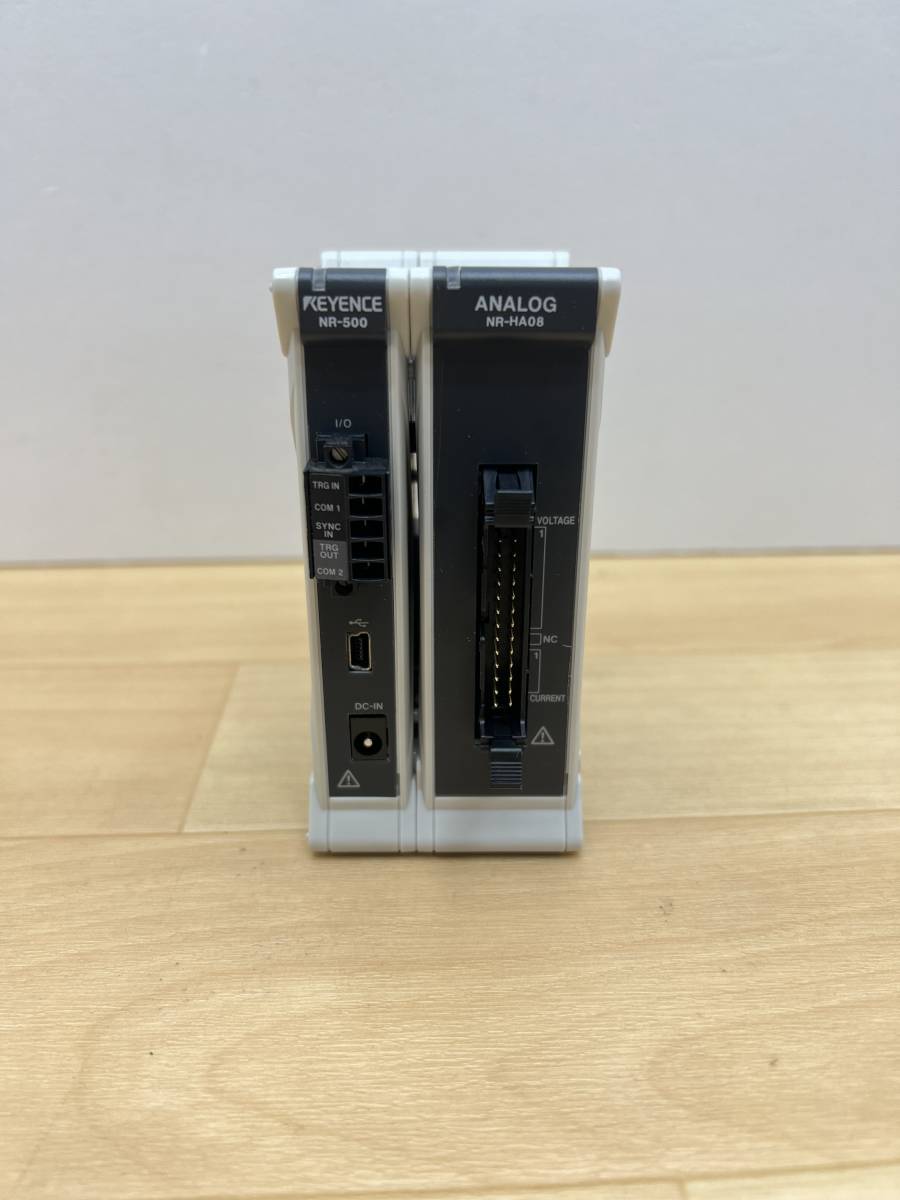 美品 NR-500 NR-HA08 NR-U4 端子台 USBケーブル キーエンス 管理 美品 NR-500 NR-HA08 NR-U4 端子台 USBケーブル キーエンス 管理